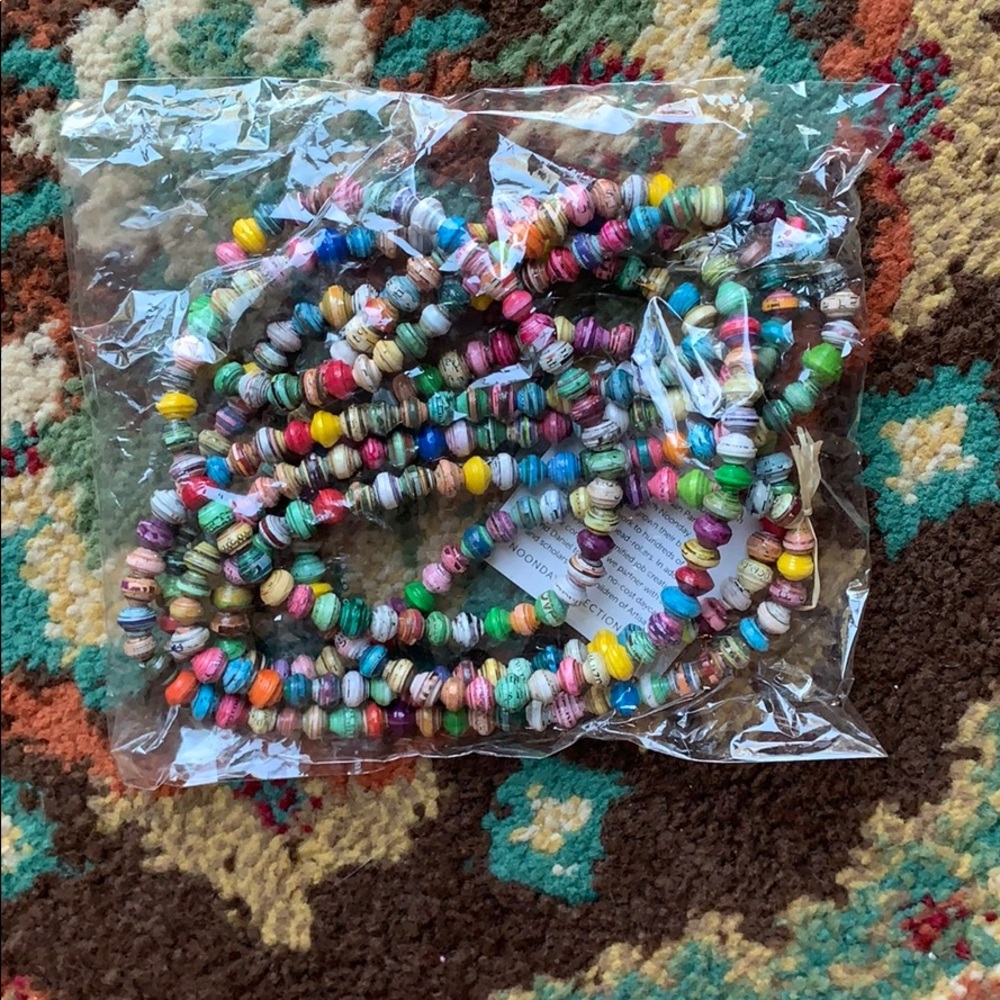 Noonday Collection Multicolor Beaded Necklace